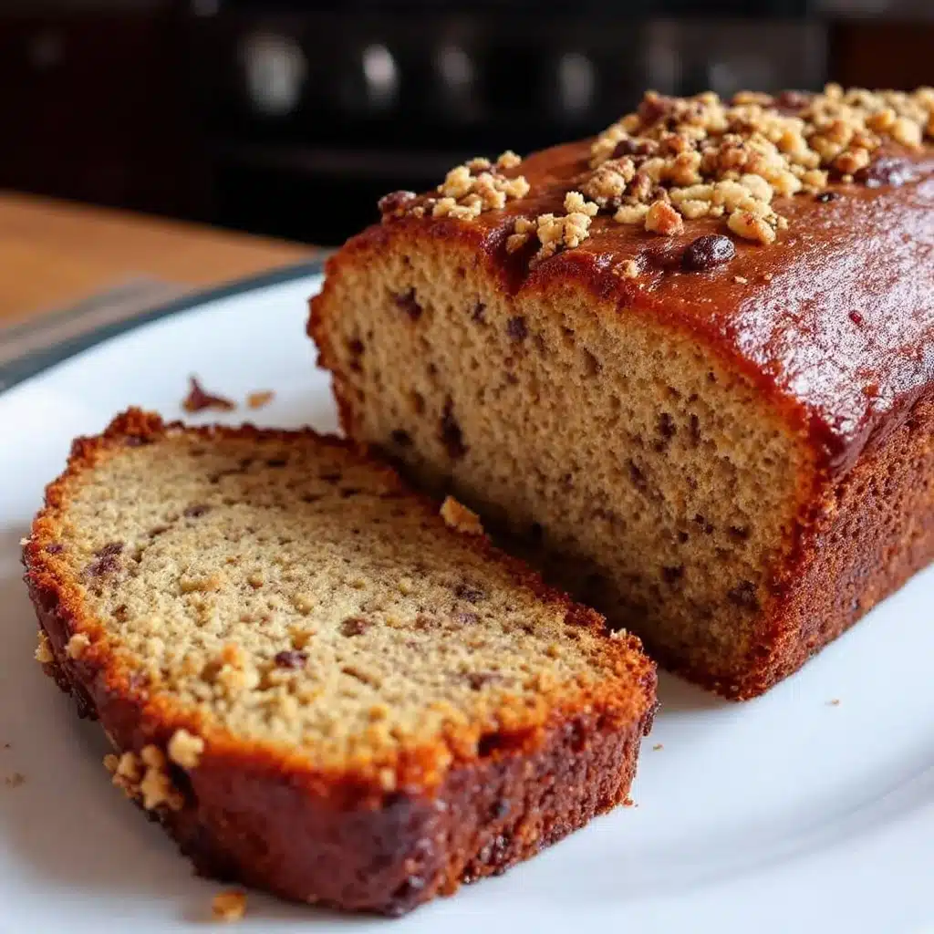 browned butter banana bread - featured image