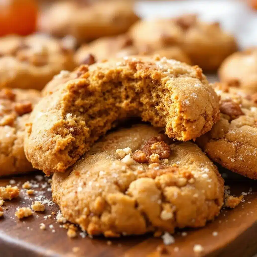 chewy pumpkin snickerdoodle cookies preparation steps