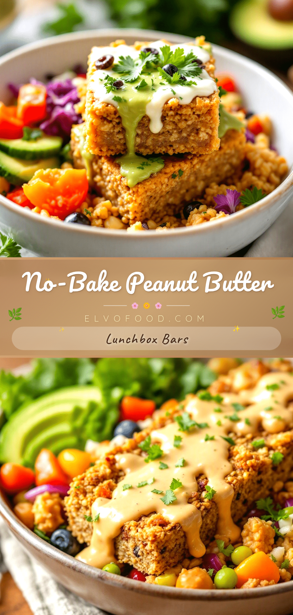 easy no-bake peanut butter granola bars recipe