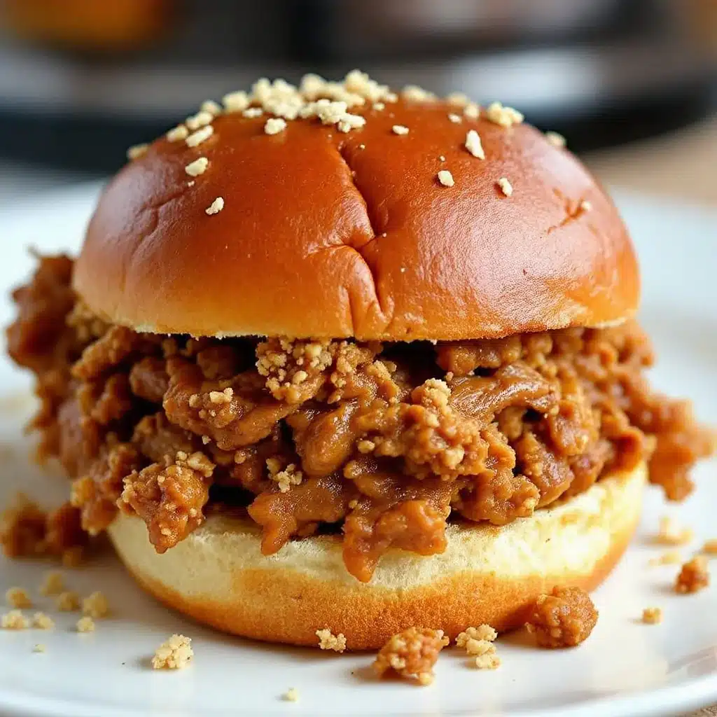 easy slow cooker pulled pork sliders - featured image