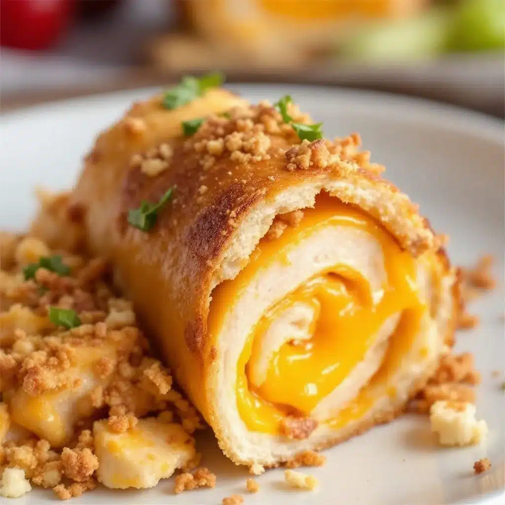 Easy Turkey Cheddar Pinwheel Roll-Ups Recipe - featured image