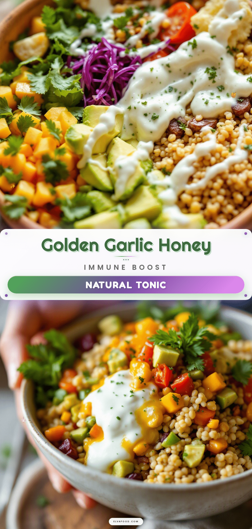 garlic honey immune tonic recipe