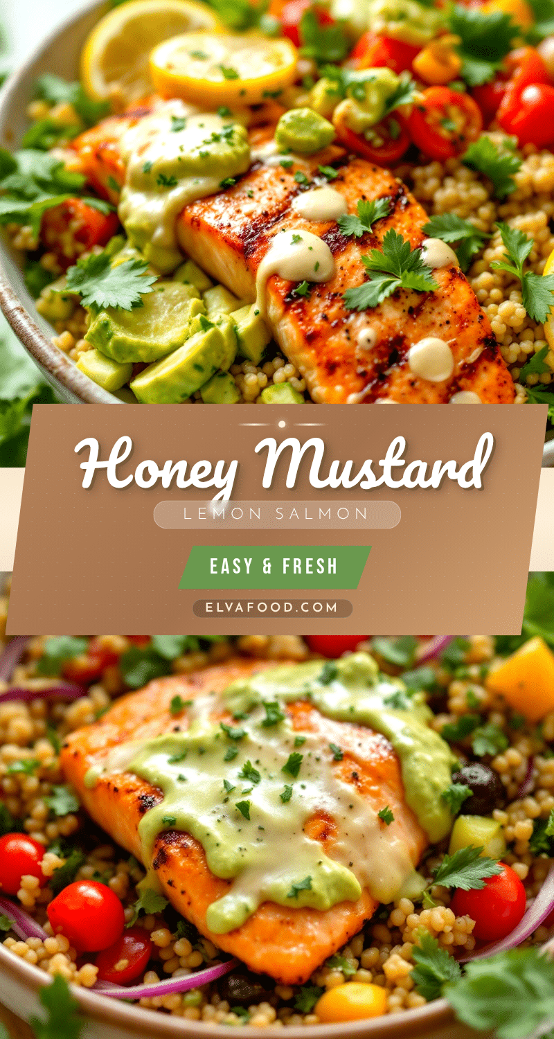 honey mustard grilled salmon recipe