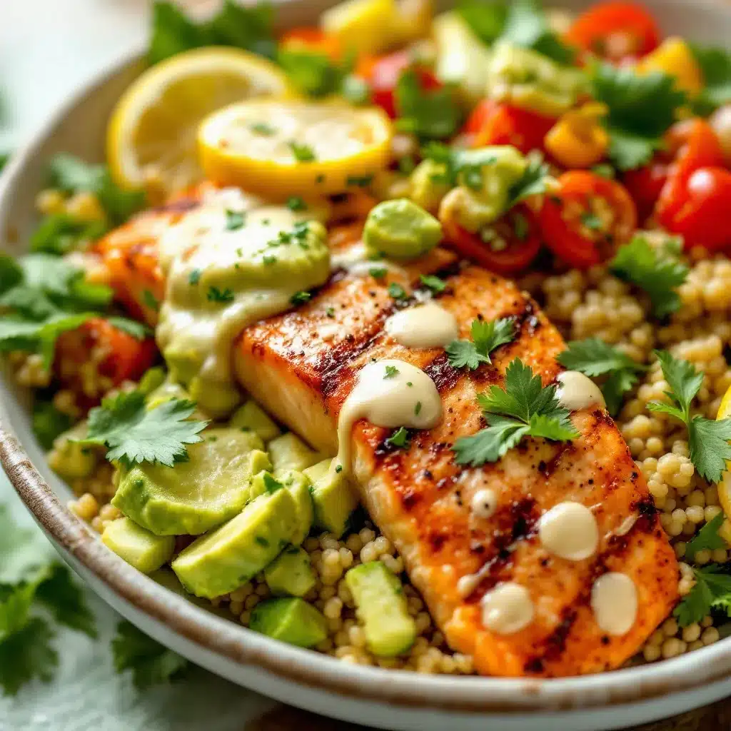 honey mustard grilled salmon - featured image