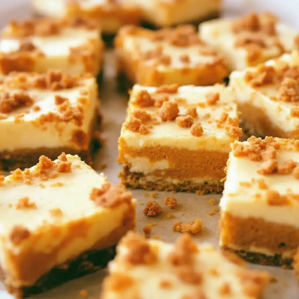 mini pumpkin cheesecake bars preparation steps
