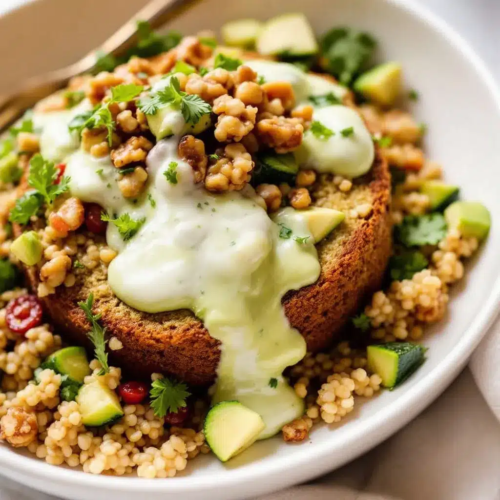 moist zucchini bread with walnuts preparation steps