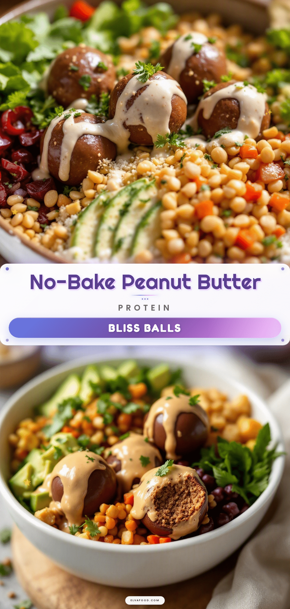 no-bake chocolate peanut butter protein balls recipe