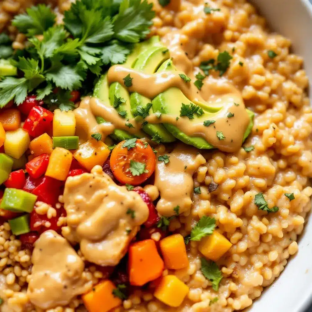 peanut butter protein oats preparation steps