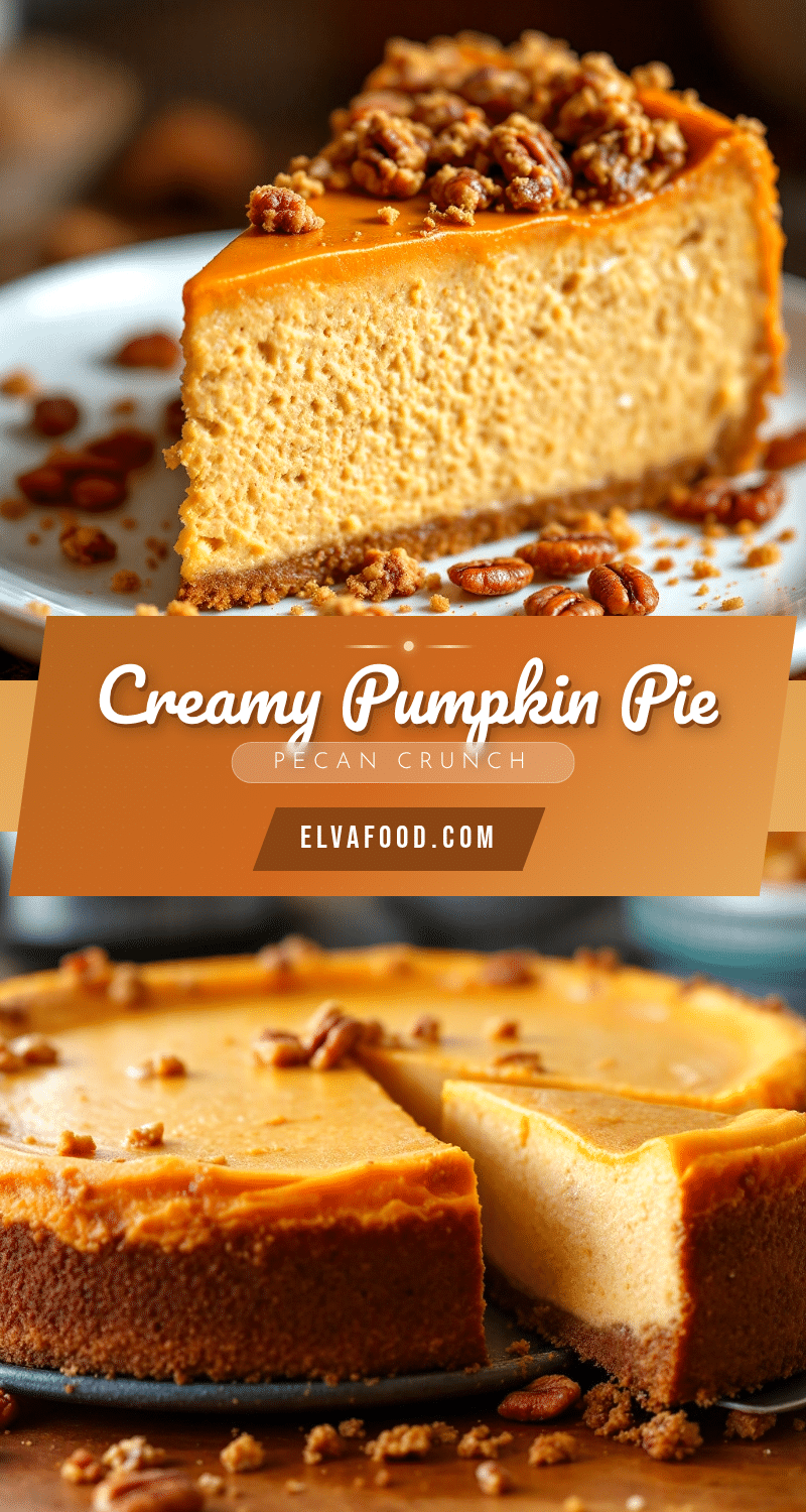 pumpkin cheesecake with pecan crumble recipe