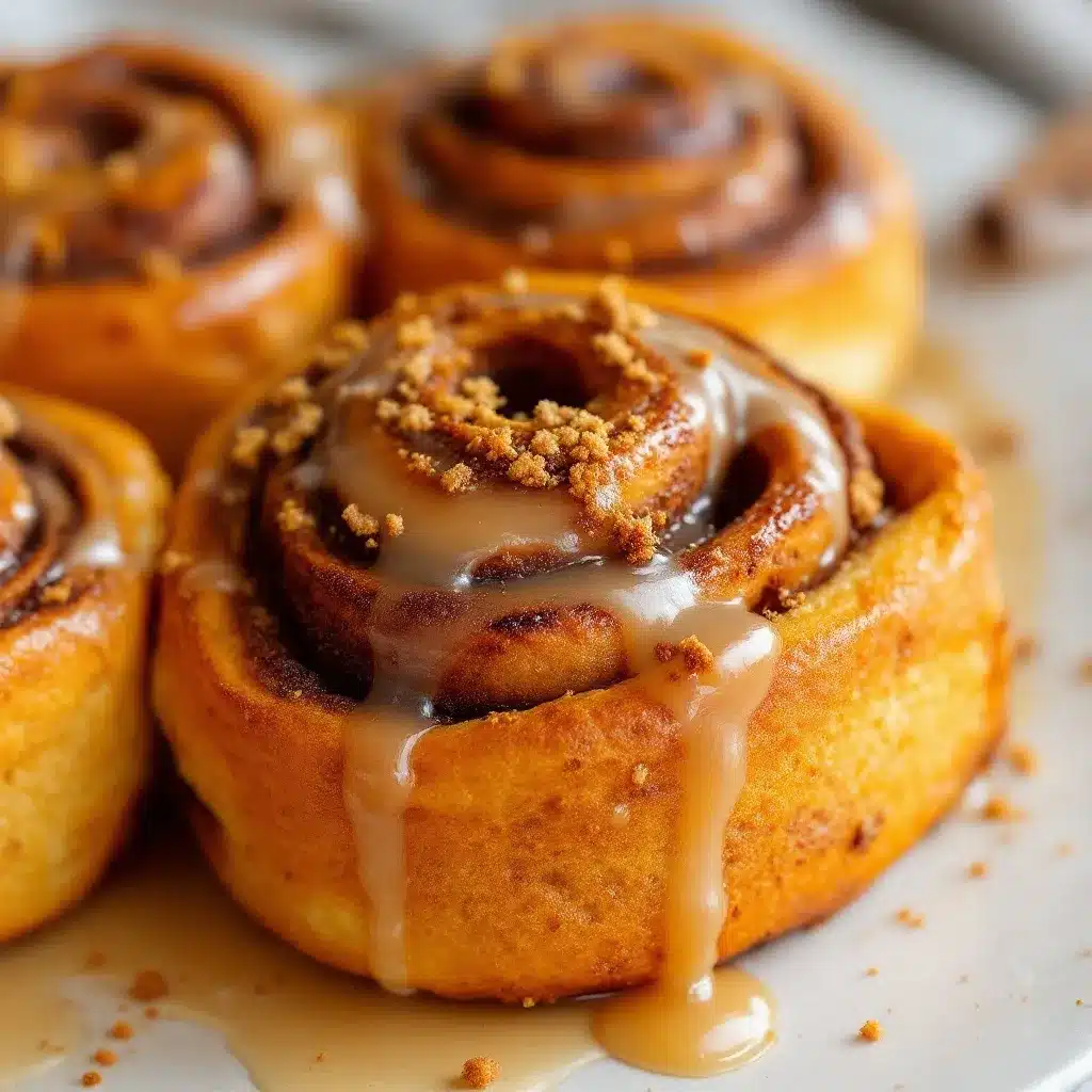 pumpkin cinnamon rolls preparation steps