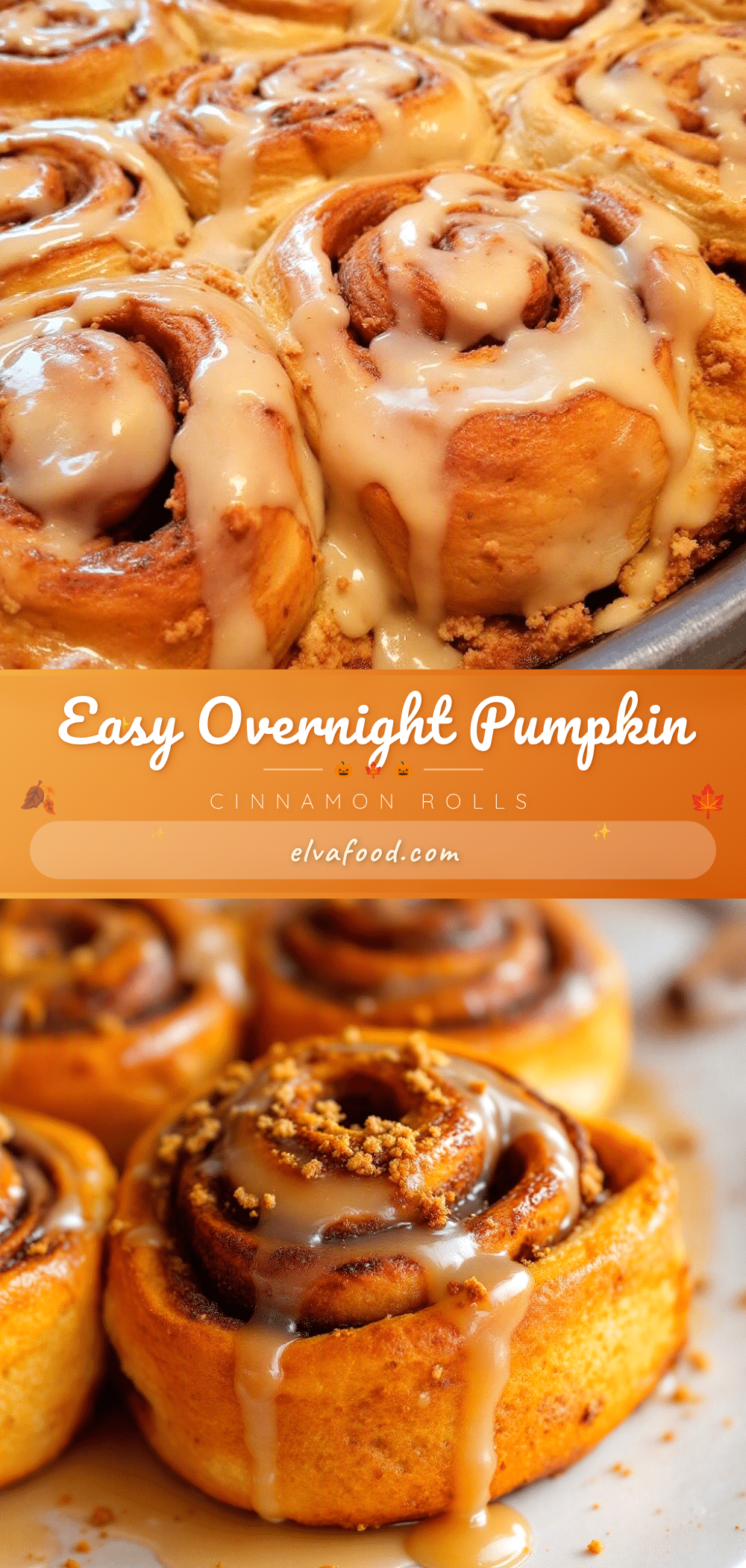 pumpkin cinnamon rolls recipe