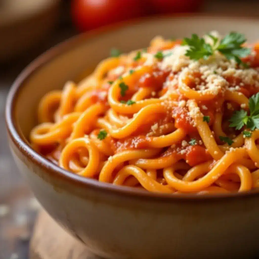 small-batch canned roasted tomato sauce preparation steps