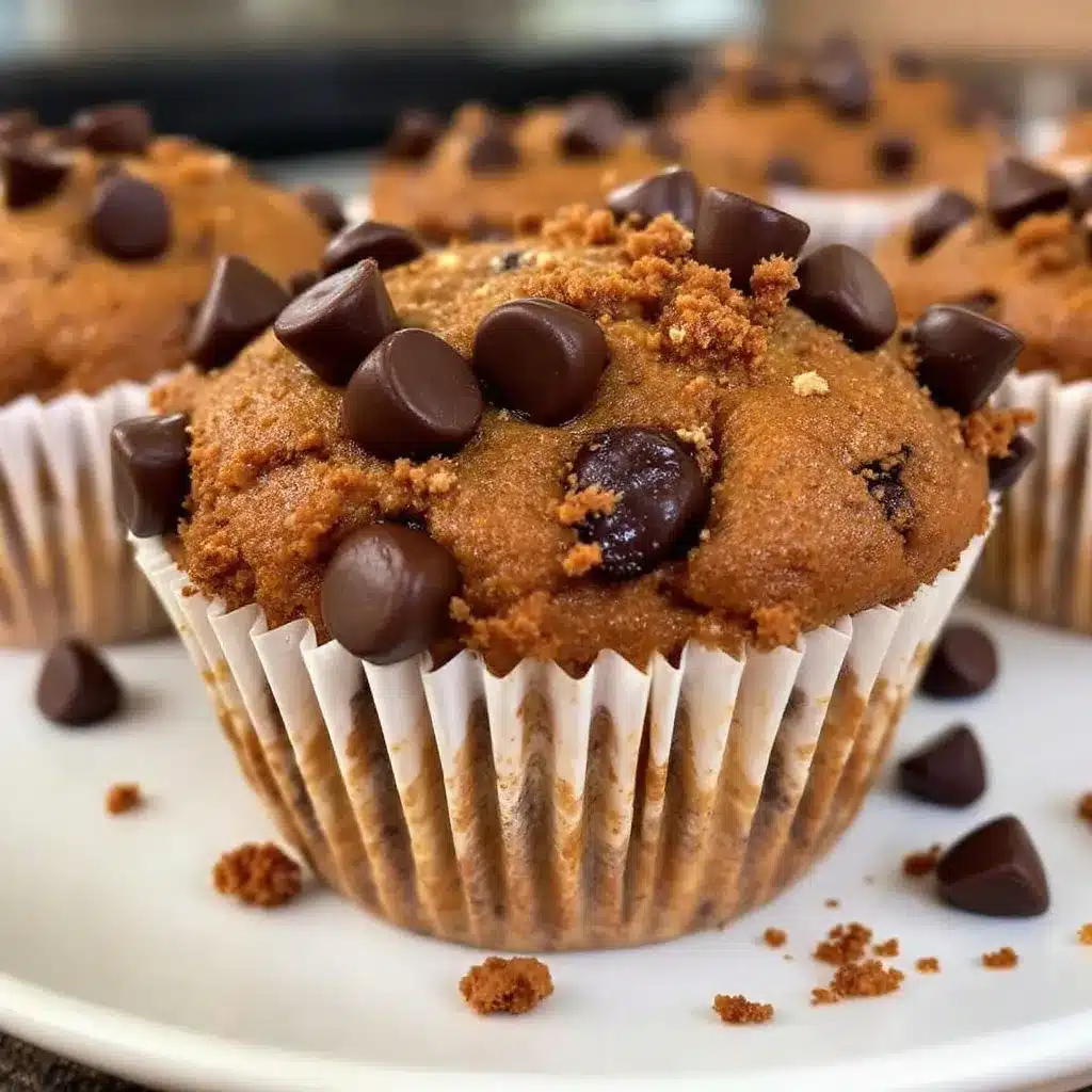 triple chocolate chip pumpkin muffins preparation steps